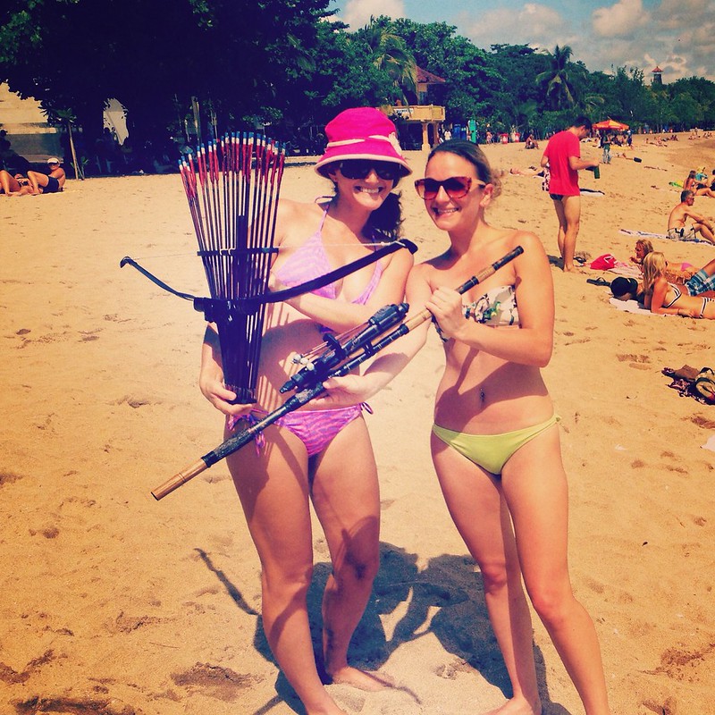 beach weapons? beach weapons?