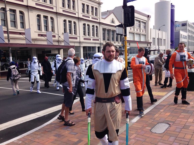 Star Wars in Dunedin, New Zealand? Wrong trilogy Star Wars in Dunedin, New Zealand? Wrong trilogy