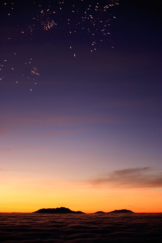 But these weren't stars, they were fireworks!