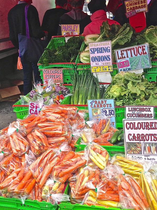 Fresh vegetables at the Dunedin farmers market Fresh vegetables at the Dunedin farmers market