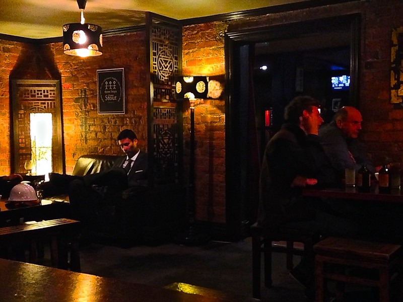 inside Hashigo Zak Beer Bar