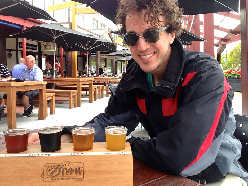 beer tasting at Brew in Rotorua beer tasting at Brew in Rotorua