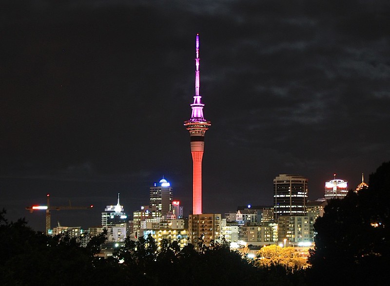 View of Auckland CBD from our balcony View of Auckland CBD from our balcony