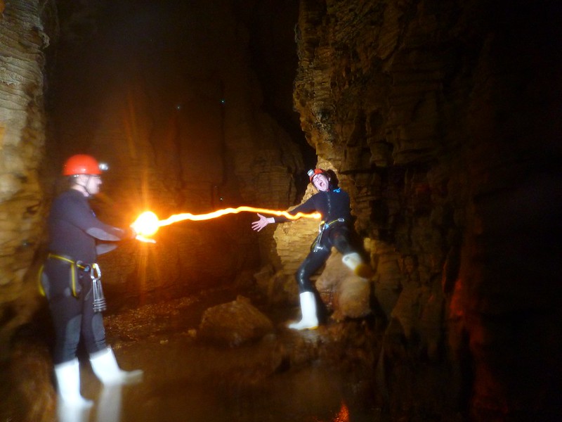 Rob being zapped in Haggas Honking Holes Rob being zapped in Haggas Honking Holes