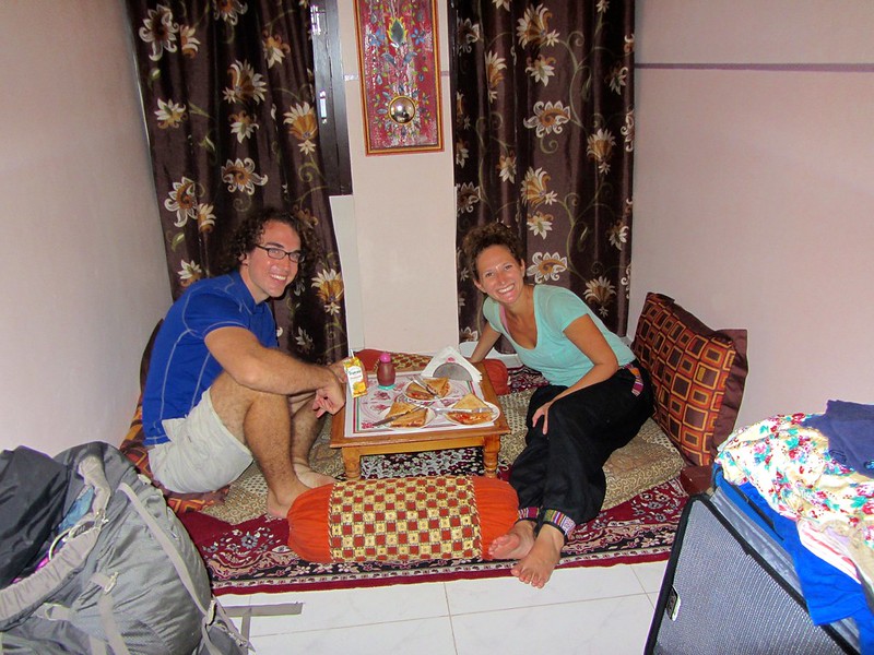 after a long train ride in from Agra, these cheese sandwiches were just what the doctor ordered