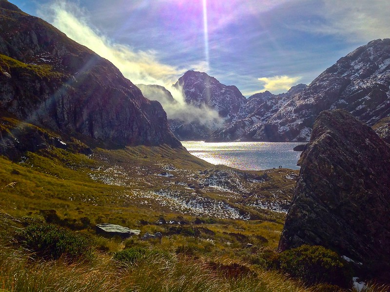 Lake on the Routburn Track Lake on the Routburn Track