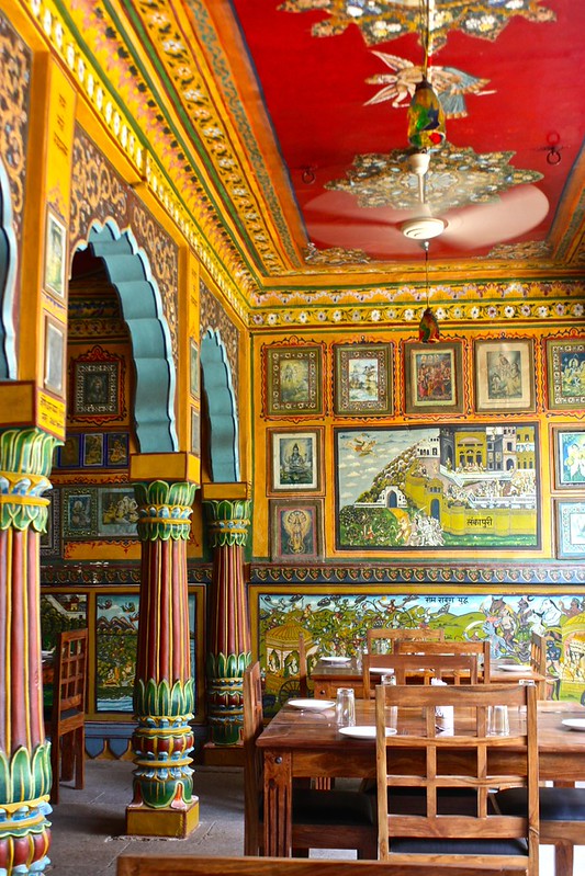 Nirvana Restaurant dining room