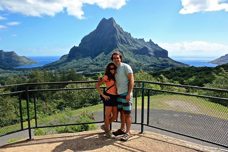 Moorea atv tour view