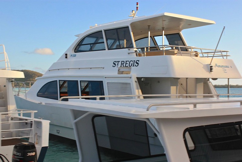 St. Regis Bora Bora private yacht St. Regis Bora Bora private yacht