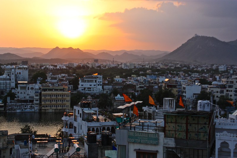 Udaipur sunset Udaipur sunset