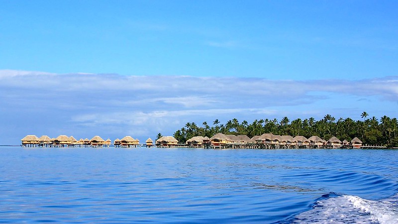 Le Tahaa from boat Le Tahaa from boat