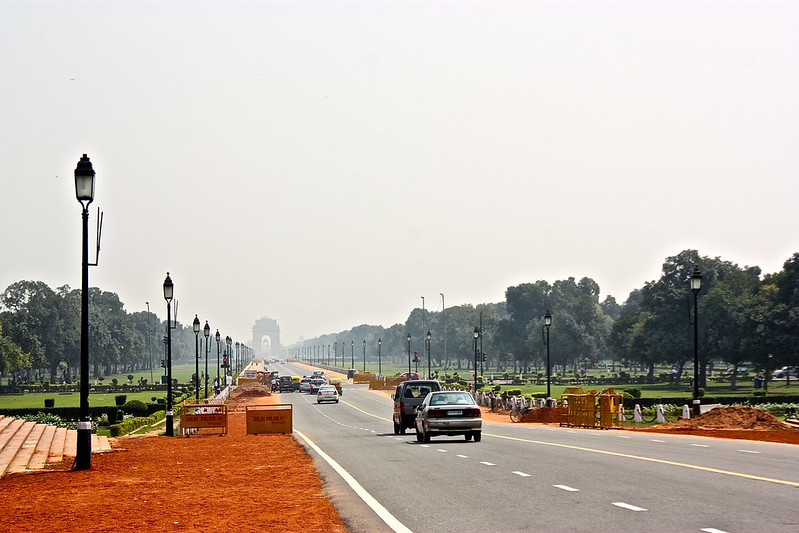 Looking towards India Gate Looking towards India Gate