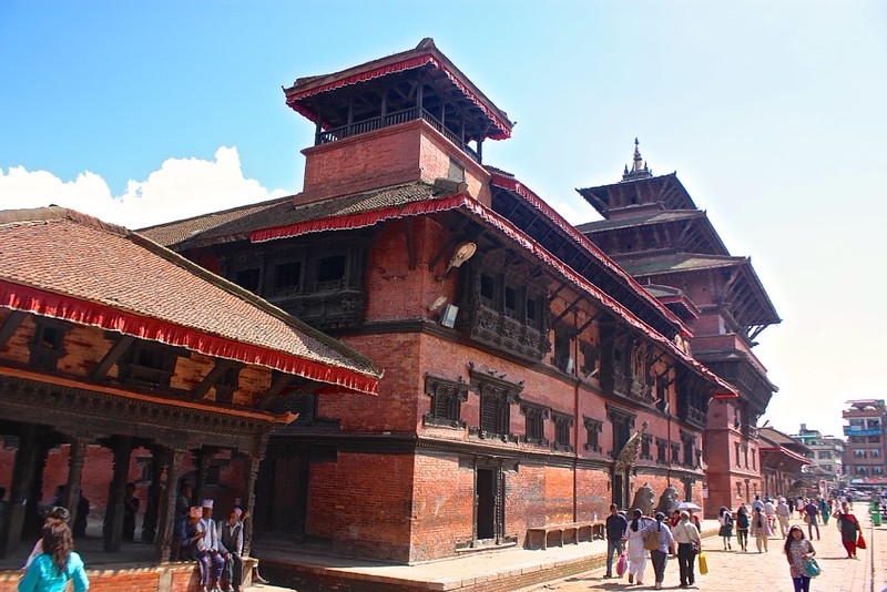 museum in Patan's Durbar Square museum in Patan's Durbar Square