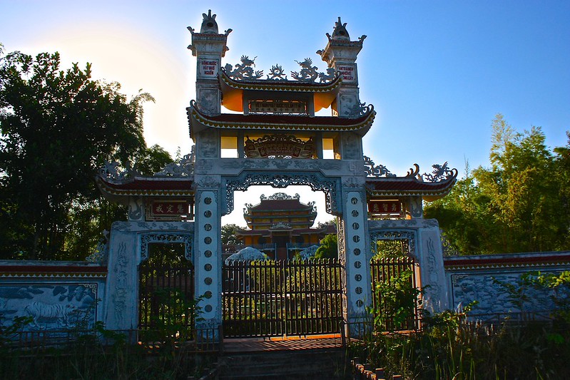 Vietnamese temple in Lumbini Vietnamese temple in Lumbini