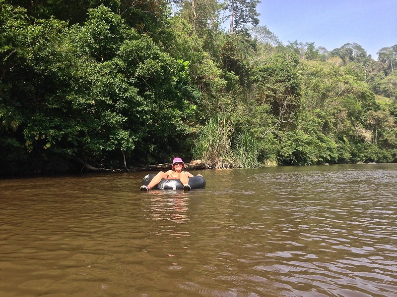 Lina in her tube Lina in her tube