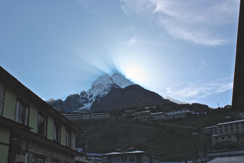 Good morning Namche Baazar