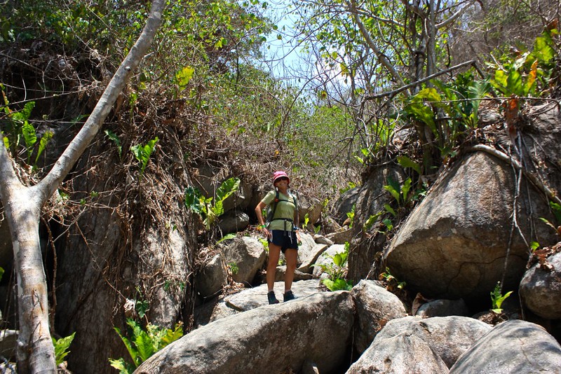 rocky climb to Pueblito rocky climb to Pueblito