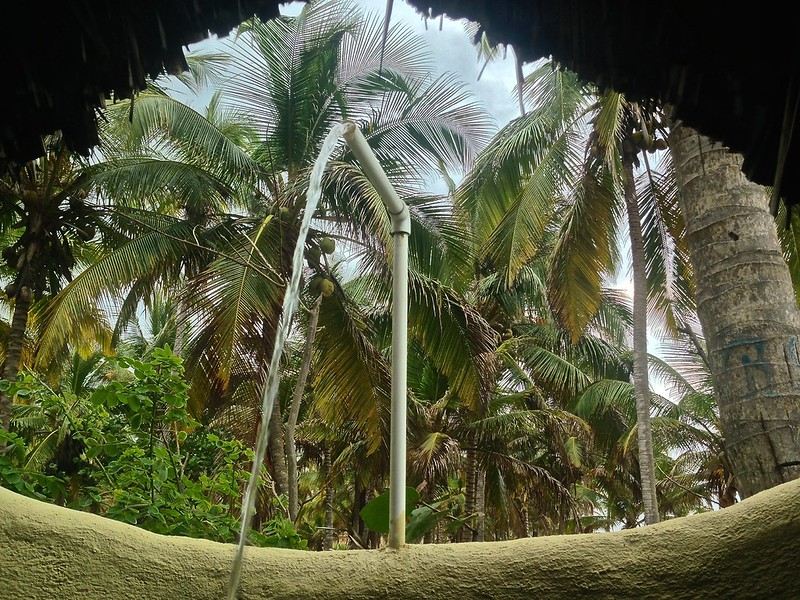 Indoor/outdoor showers with a view of the Caribbean at La Sirena! Indoor/outdoor showers with a view of the Caribbean at La Sirena!
