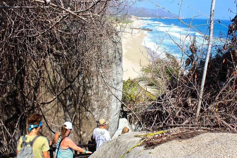 unfortunately, we hiked in on a Sunday, so we were behind a trail of people unfortunately, we hiked in on a Sunday, so we were behind a trail of people