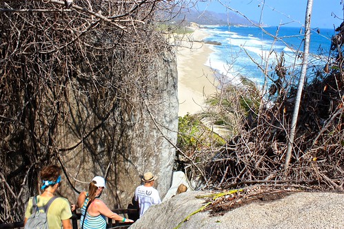 unfortunately, we hiked in on a Sunday, so we were behind a trail of people