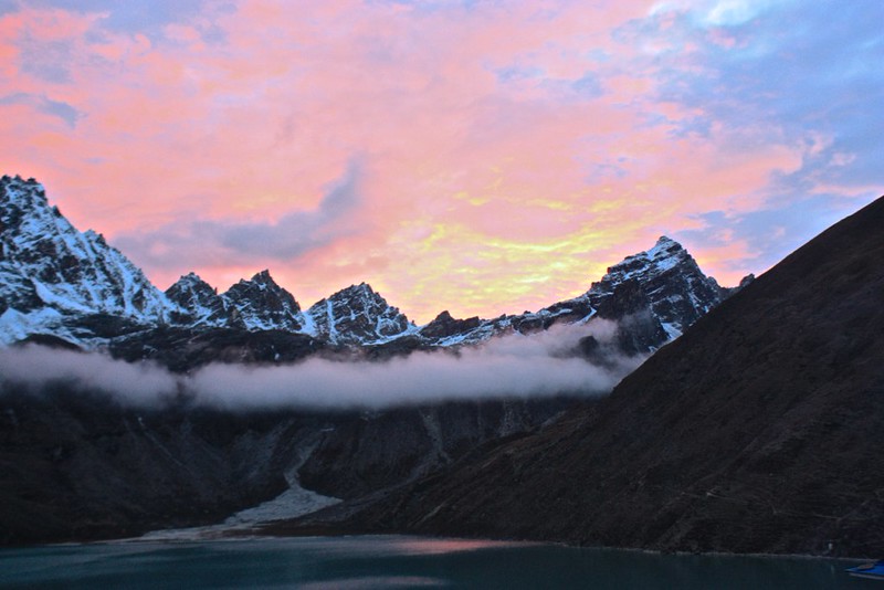 Gokyo sunset