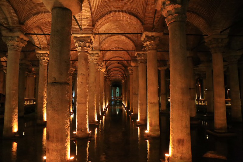 Basilica Cistern in Istanbul Basilica Cistern in Istanbul