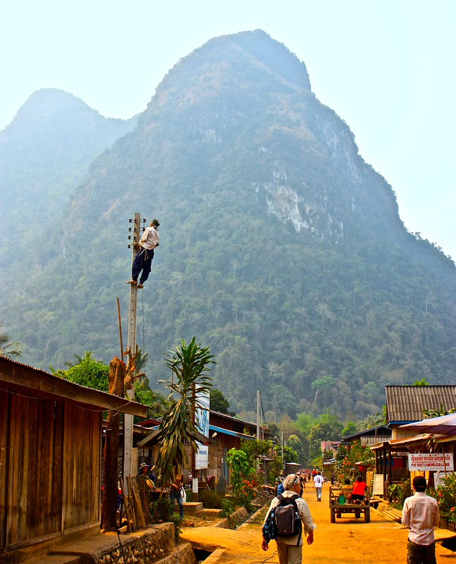 and as the powerlines went up--some say things will never be the same