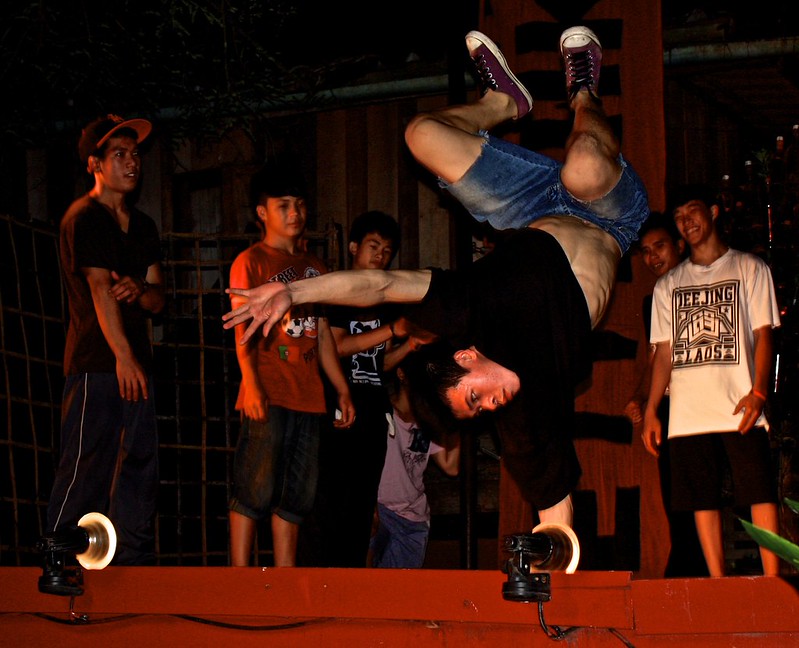 break dancing after the fashion show break dancing after the fashion show