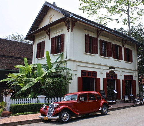 wealthy and old school. Luang Prabang was a pretty town with French colonial architecture
