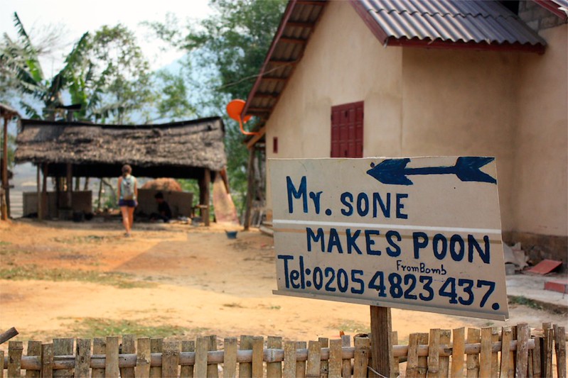 Mr. Sone Makes Spoon From Bomb