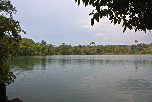 Yeak Laom, a volcanic crater lake outside of Ban Lung