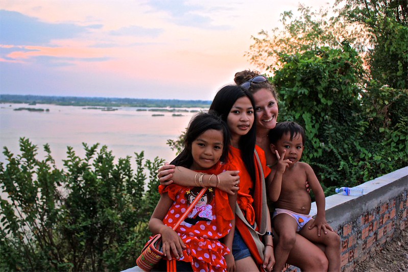 This family got here too late for a boat, but we showed them what we could from the pictures I took