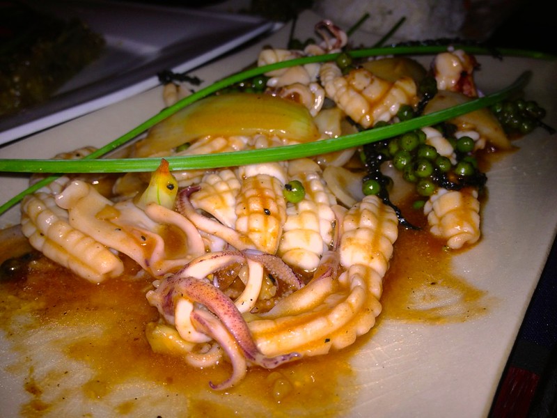 Squid in a delicious Kampot pepper sauce Squid in a delicious Kampot pepper sauce
