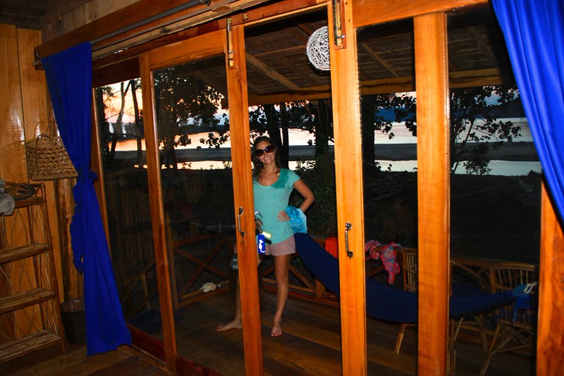 View out of our bungalow at Koh Rong Samloem Villas View out of our bungalow at Koh Rong Samloem Villas