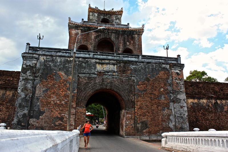 Entrance to the Citadel in Hue Entrance to the Citadel in Hue