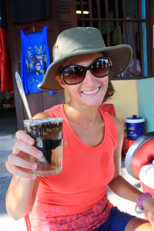 We discovered Che in Hoi An… a delicious mix of different sweets over ice