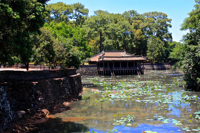 A meditation house on the Tu Duc Tomb grounds A meditation house on the Tu Duc Tomb grounds