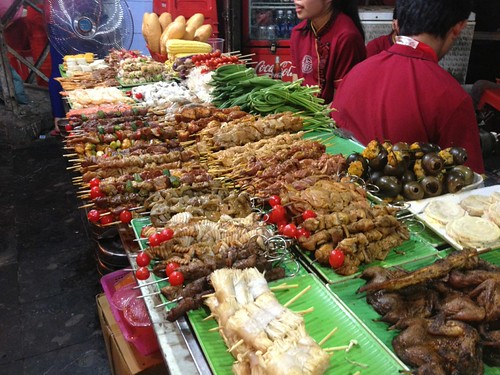 pick your skewers to be grilled