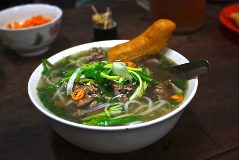 Delicious Pho Bo at 49 Bat Dan Delicious Pho Bo at 49 Bat Dan