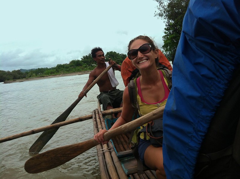 just a short boatride across the river to Sugar Beach… Part of the negotiation said Lina had to paddle just a short boatride across the river to Sugar Beach… Part of the negotiation said Lina had to paddle