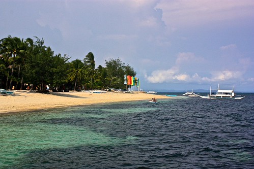 Bounty beach on Malapascua