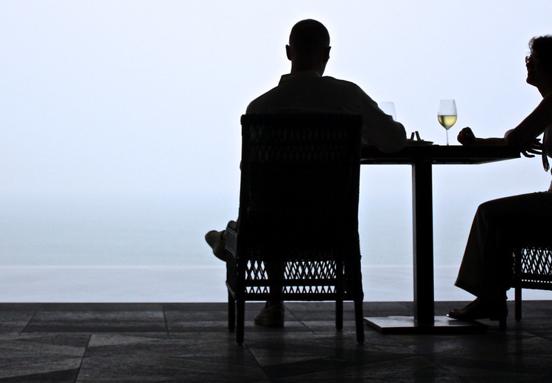 Enjoying import wine Enjoying import wine