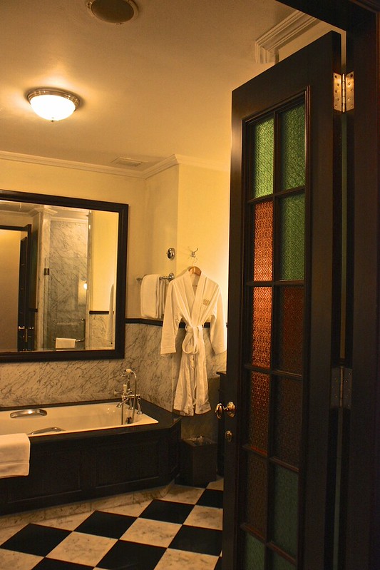 Beautiful stained glass in the Heritage Wing rooms Beautiful stained glass in the Heritage Wing rooms