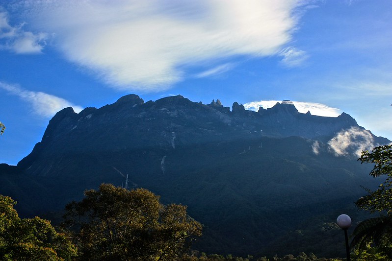 Mt. Kinabalu from the distance Mt. Kinabalu from the distance